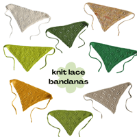 Image 1 of Lace Bandanas