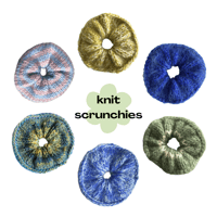 Image 1 of Knit Scrunchies