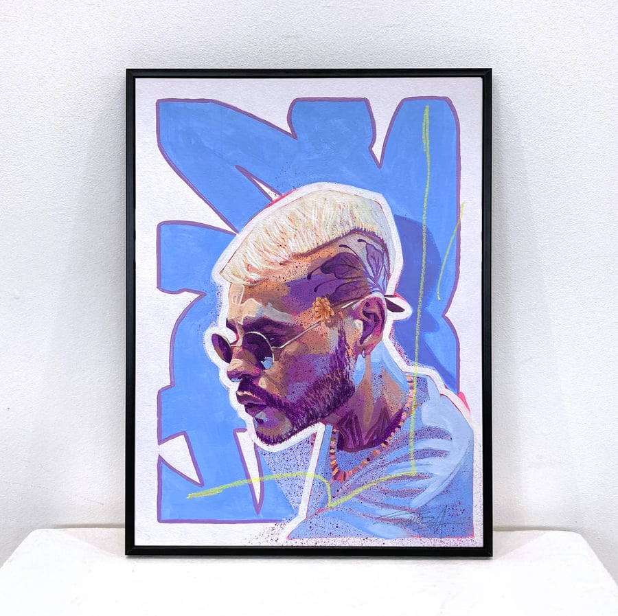 Image of - Étude acrylique 1 -