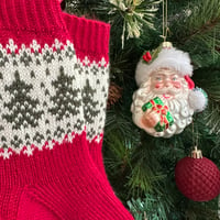 Image 11 of Patron chaussettes O Christmas Tree