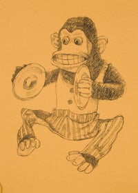 Image 2 of Monkey Unisex Long Sleeve T-shirt (Organic)