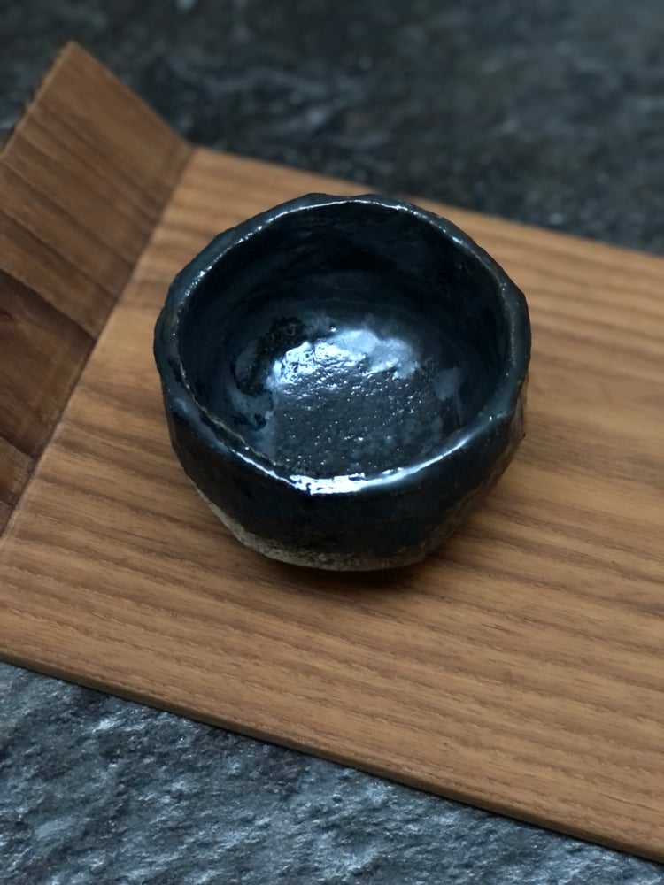 Image of kurinuki tea bowl