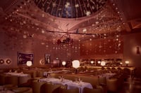 Image 4 of Rose Gold Sparkling Paper Star