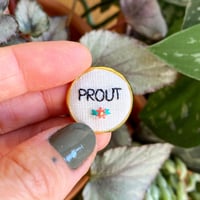 Broche prout #3