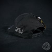 Image 3 of ADJUSTABLE CAP PIRATE BLACK/GREY