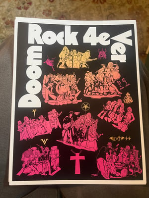 Doom Rock 4Ever - Print