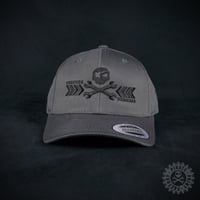 Image 2 of ADJUSTABLE CAP PIRATE GREY/BLACK