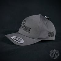 Image 1 of ADJUSTABLE CAP PIRATE GREY/BLACK