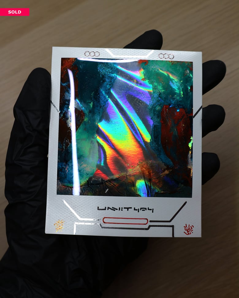 Image of HOLOGRAPHIC Polaroïd "UNIT404"