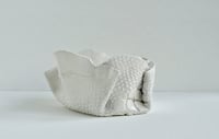 Image 2 of Ceramic vase "Crumpled napkin"