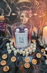 Image 1 of Hel Scented Deity Candle