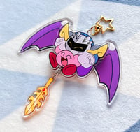 Meta Knight Movable Wing Keychain