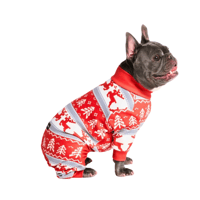 Image 4 of Spark Paws Winter Wonderland Dog Pajamas 