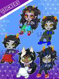 Image 1 of Homestuck Sticker Set One