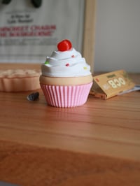 Image 1 of 🍒 Cherry Cupcake Grinder: Sweetness Meets Functionality! 🍰