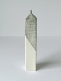 Image 2 of Tall rectangular vessel with drawn markings 11.5cm 