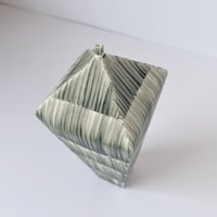 Image 4 of Tapered vessel with brush stroke 19.5cm