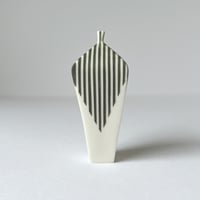 Image 1 of Tapered vessel with stripes 6.5cm