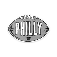 Philly Football Sticker