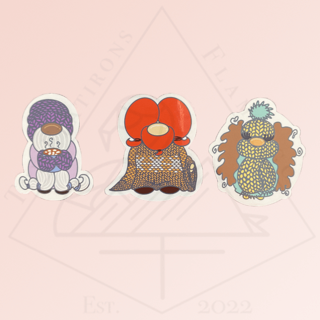 Image of Gnome Knit - Sticker
