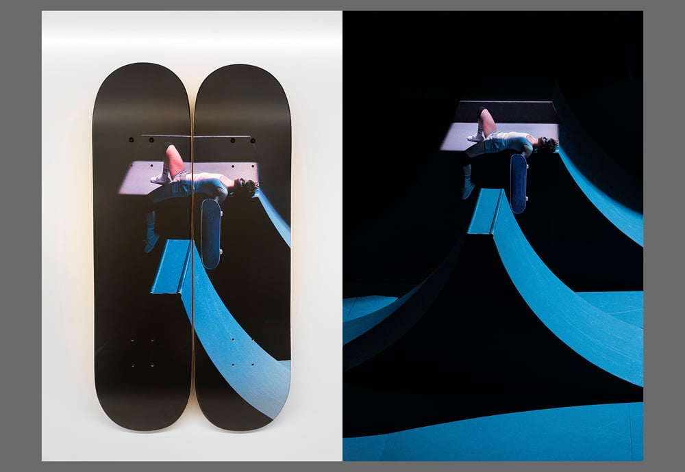 Image of 'OLLIE' BOARD DIPTYCH #2