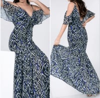 Cold Shoulder Maxi