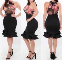 Flower Bodycon