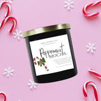 PEPPERMINT MOCHA SCENTED CANDLE