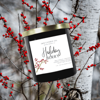 HOLIDAY BERRY SCENTED CANDLE