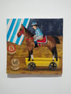 Penny Toy - Horse Rider 46 UNFRAMED 