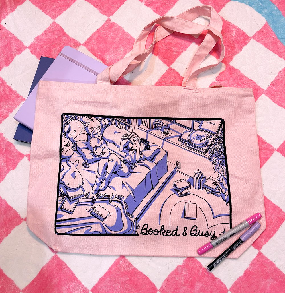 Image of Booked & Busy Tote