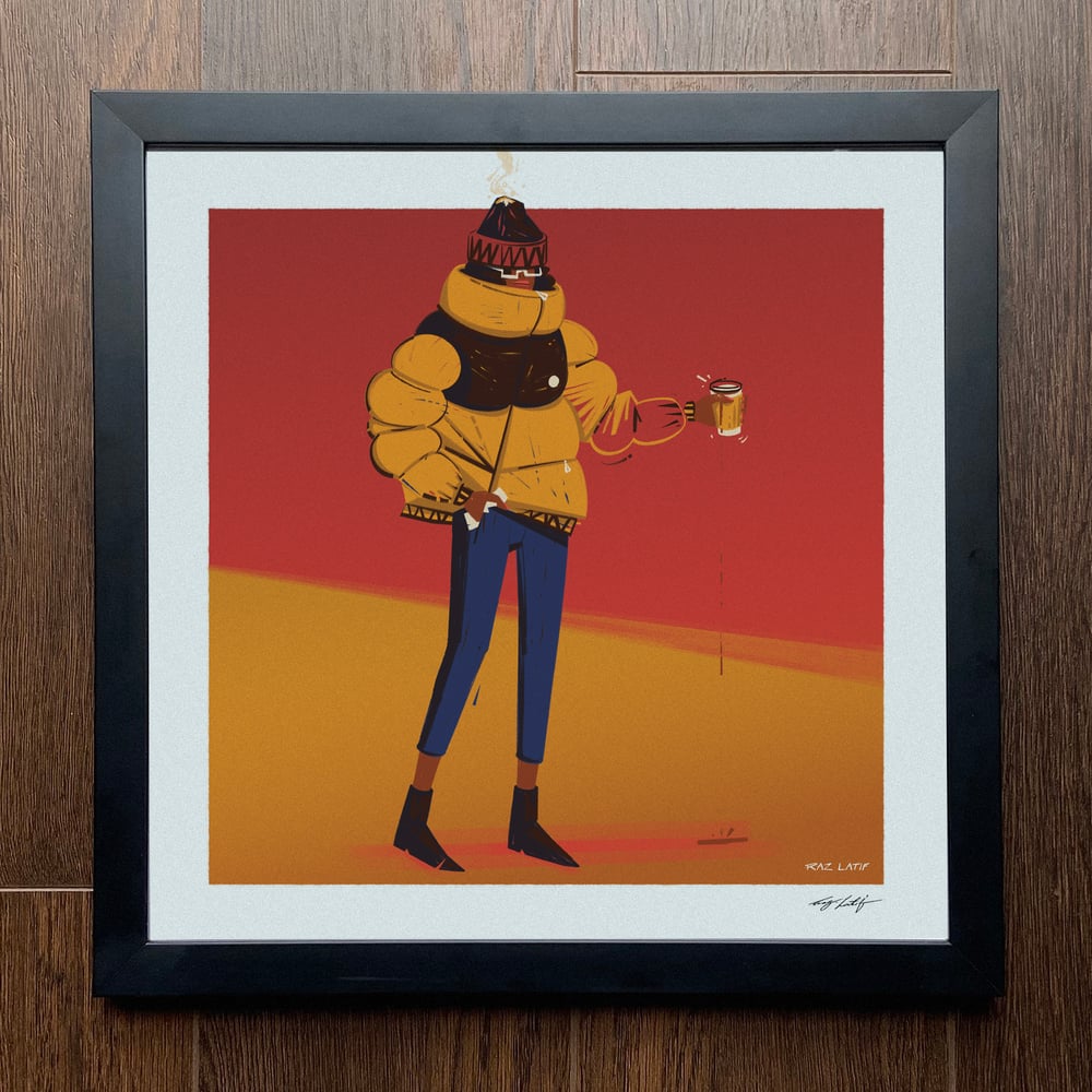 Image of Puffer (Framed Print)