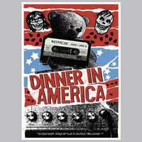 Image 1 of DINNER IN AMERICA - 11 x 17 Limited Edition Giclee Poster Print