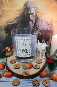 Image 1 of Thor Scented Deity Candle