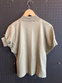 Image 3 of Olive green short sleeve turtle neck 