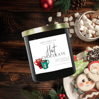 HOT CHOCOLATE SCENTED CANDLE