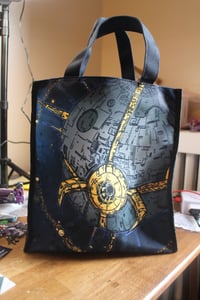 Image 1 of UNICRON TOTEBAG - With handles and side pockets