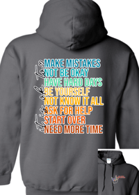 Image 5 of LBCH It's Ok To Awareness Hoodie