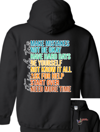 Image 3 of LBCH It's Ok To Awareness Hoodie