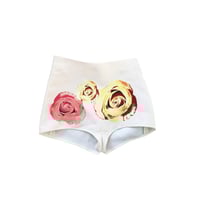 Image 1 of Tara Jarmon Roses Micro Shorts