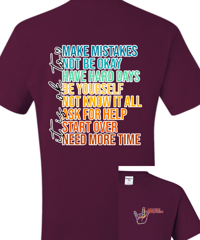 Image 1 of LBCH It's Ok To Awareness Tee