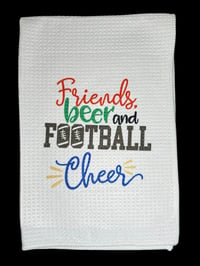 Friends, beer and Football Cheer 