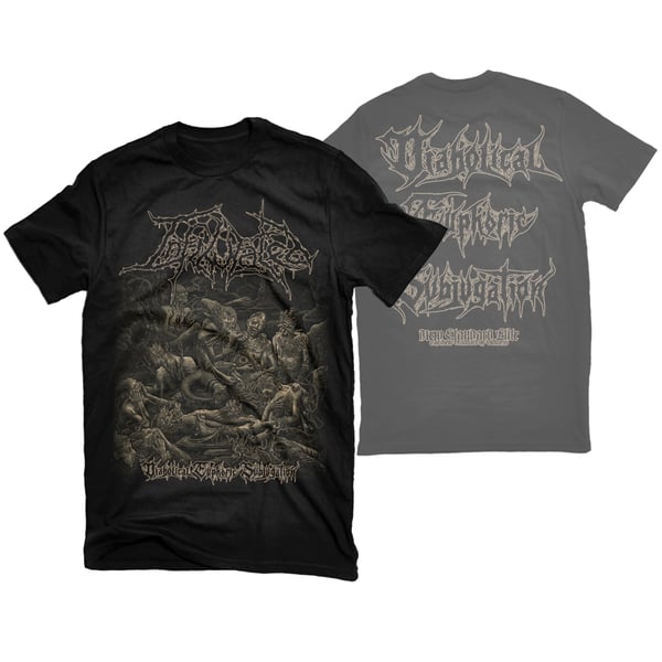 Image of INFIBULATED "DIABOLICAL EUPHORIC SUBJUGATION" T-SHIRT 