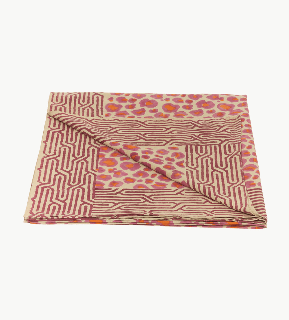 Image of Leopard Cloth in Pink 
