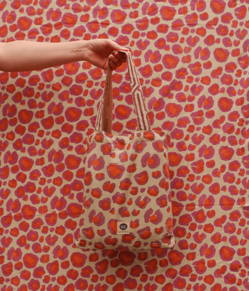 Image of Leopard Cloth in Pink 