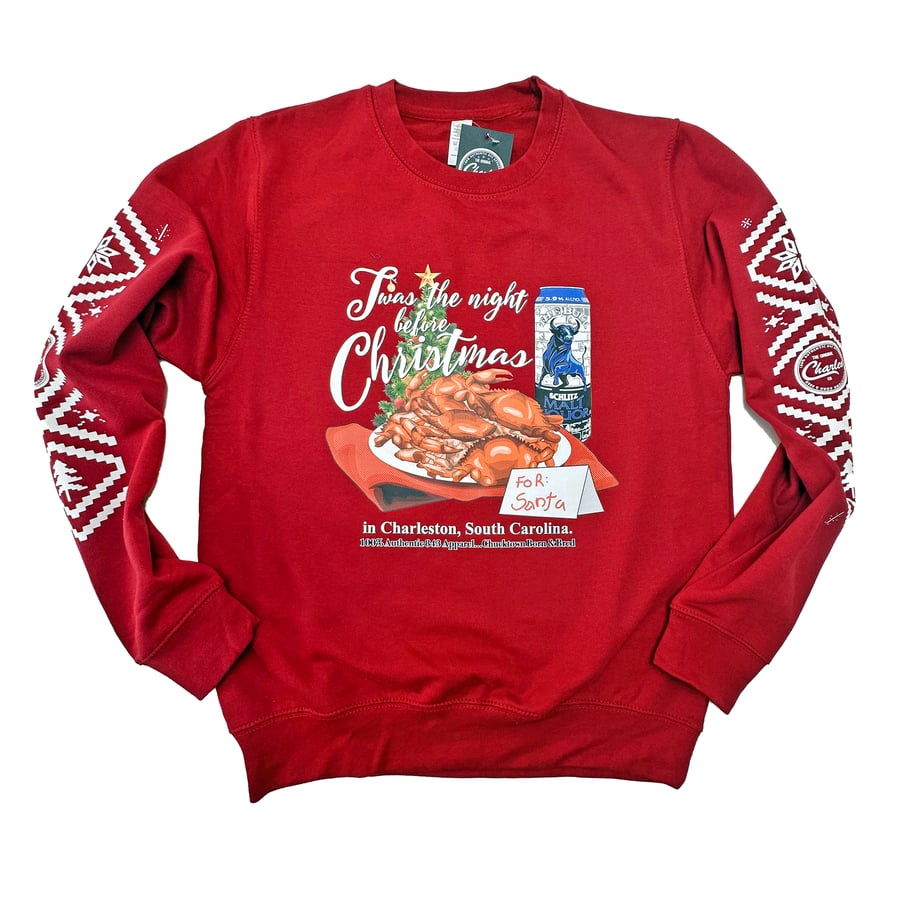 Image of 'Twas the Night in Charleo Crewneck