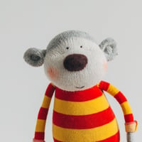 Image 1 of Barbie - Original Sculpted Sock Monkey