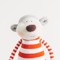 Image 1 of Willie - Original Sculpted Sock Monkey Doll