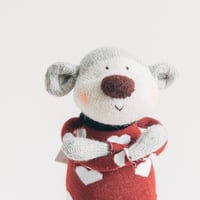 Image 1 of Shaylon - Sculpted Sock Monkey, Polyfilled and Weighted