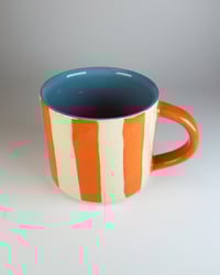 Image 1 of Striped Orange Mug